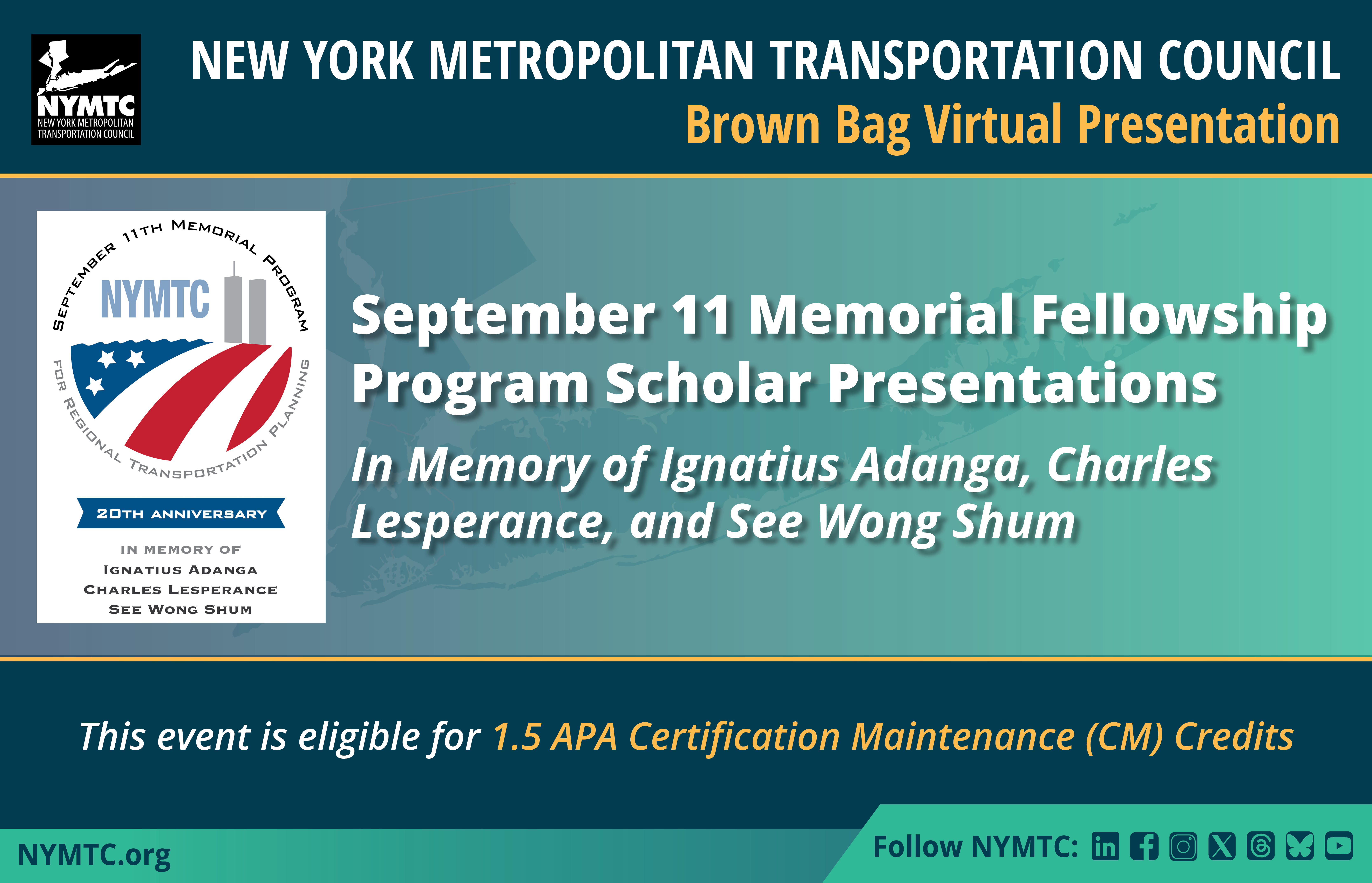 2025-09-10 NYMTC Sept 11 Brown Bag Opening Slide 2025-09-10 NYMTC Sept 11 Brown Bag Opening Slide